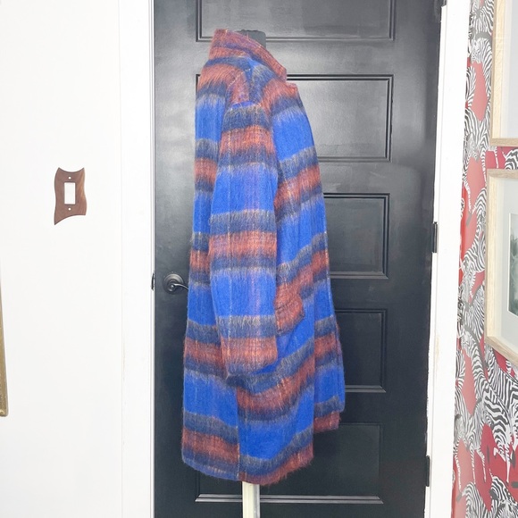 Free People Long and Lean Wool Overcoat - Picture 4 of 8